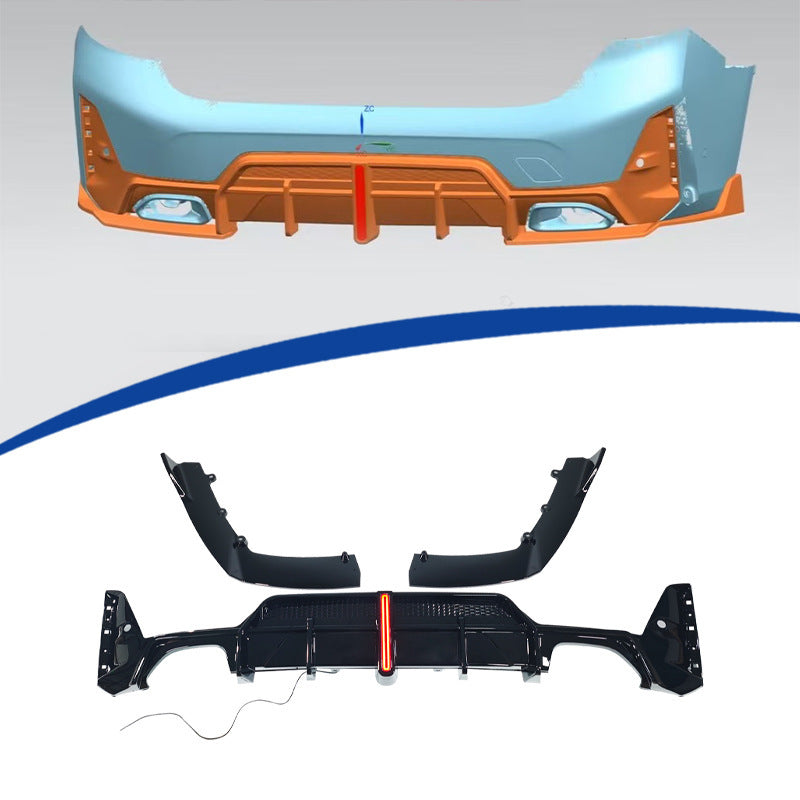 TOP-Style Illuminated Rear Diffuser Lip for BMW 3 Series G20 (2023 - 2026)
