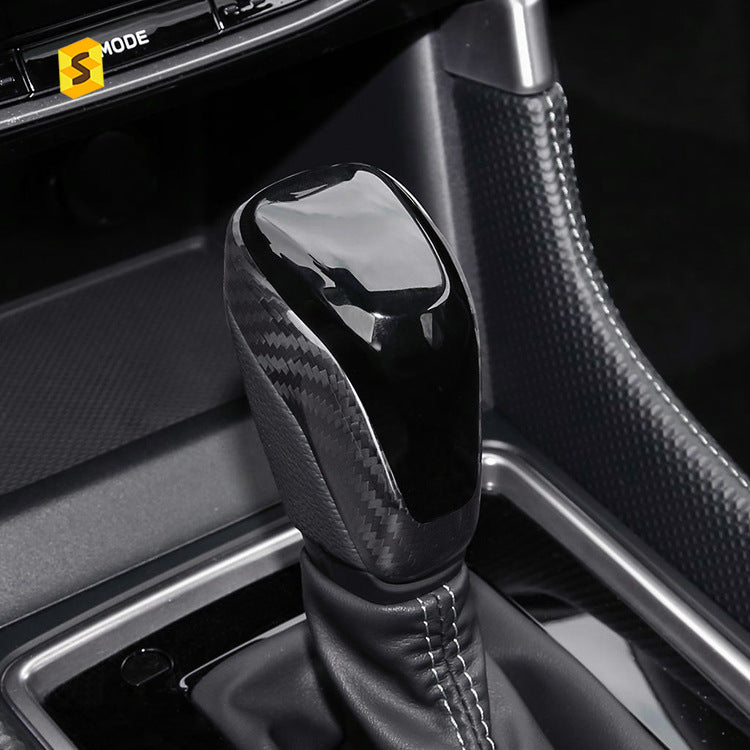 Real Carbon Fiber Gear Shift Knob Cover for Subaru Forester / Outback / XV / Impreza