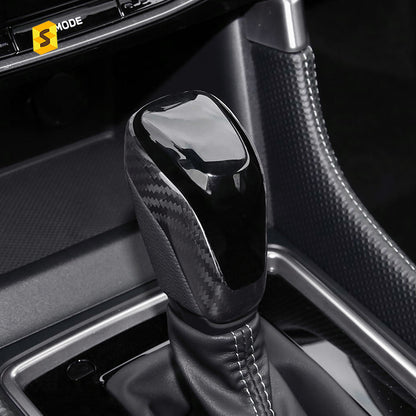 Real Carbon Fiber Gear Shift Knob Cover for Subaru Forester / Outback / XV / Impreza