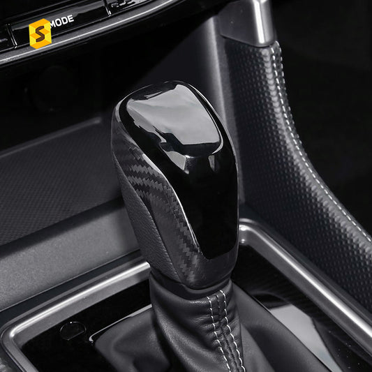 Real Carbon Fiber Gear Shift Knob Cover for Subaru Forester (alternate view 3)