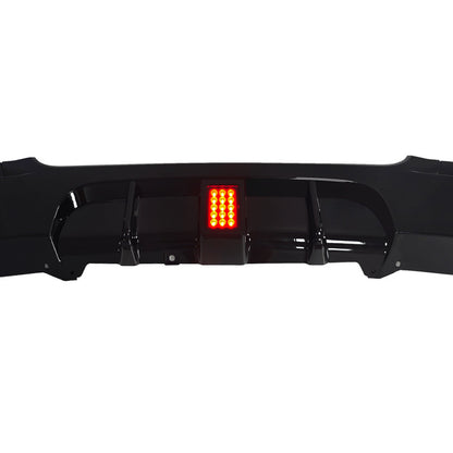 LED Illuminated MP-Style Rear Diffuser Lip for BMW 3 Series E92 (2005 - 2012)