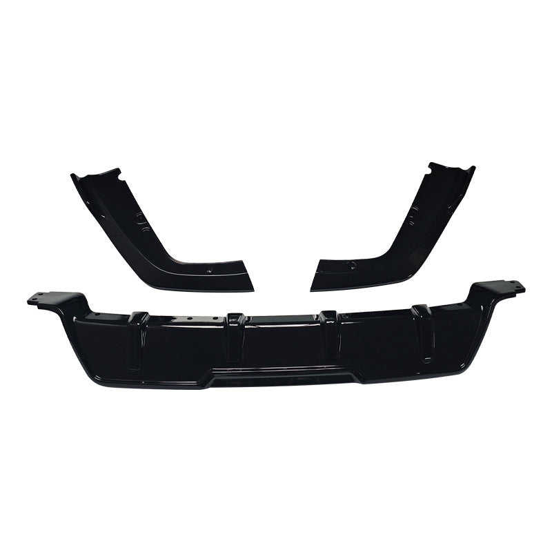 Blacked-Out 3-Section Rear Diffuser Lip for BMW X6 G06 (2020 - 2026)
