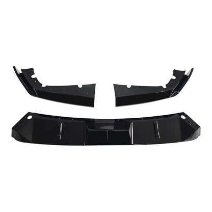 3-Section Competition Front Lip Spoiler for BMW / BMW X5M F95 / BMW X6M F96 (2024 - 2026)