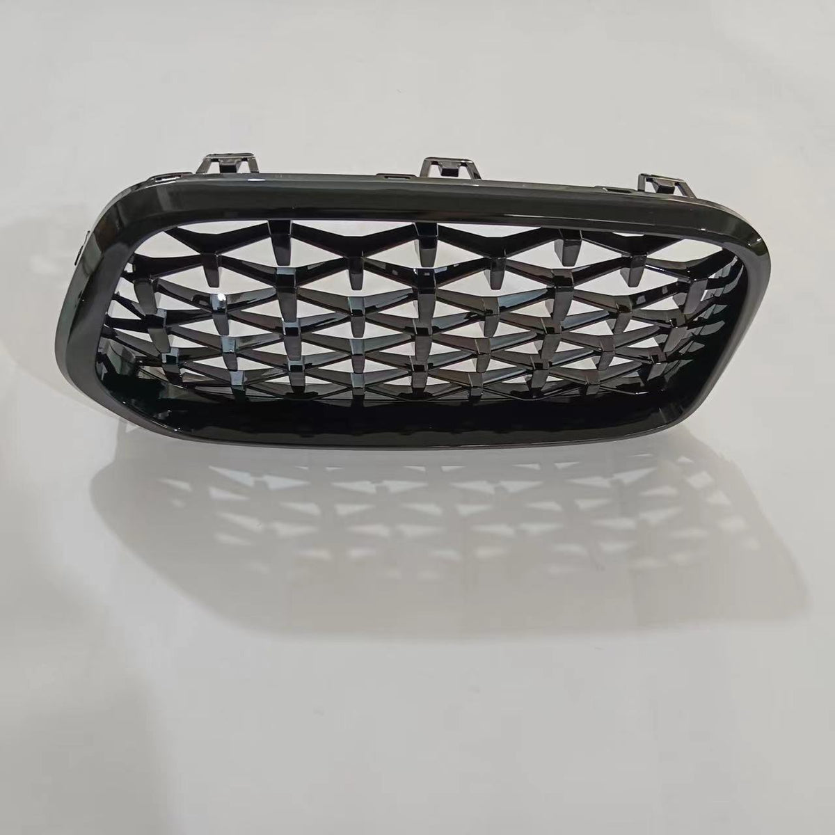 Meteor Front Grille for BMW X2 F39 (2019 - 2024), Glossy Black