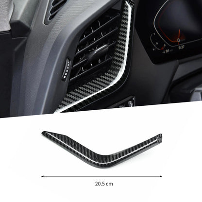 Real Carbon Fiber Air Vent Trim for BMW 1 Series F40