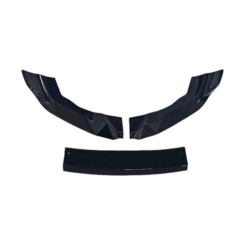 3-Section Front Lip Spoiler for BMW M2 F87 (2015 - 2021), Glossy Black