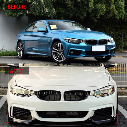 One-Piece MP-Style Front Lip Spoiler for BMW 4 Series F32 (2013 - 2019)