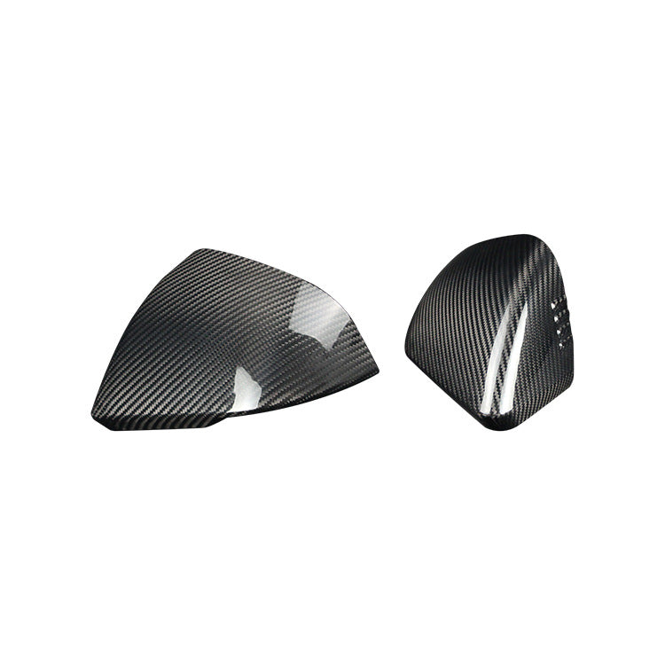 Carbon Fiber Side Mirror Cover (CN-Spec, with Light) for Ford Mustang