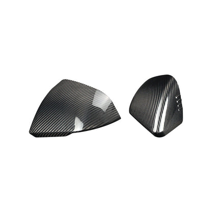 Carbon Fiber Side Mirror Cover (CN-Spec, with Light) for Ford Mustang