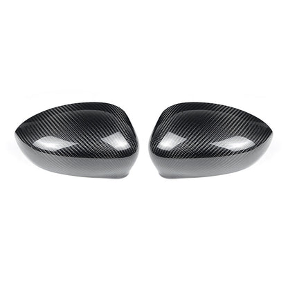 Real Carbon Fiber Side Mirror Housing Cover for Fiat 500