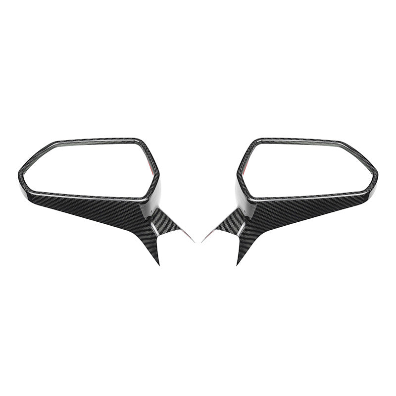 Real Carbon Fiber Side Mirror Front Frame Trim for Chevrolet Camaro (2016 - 2023)