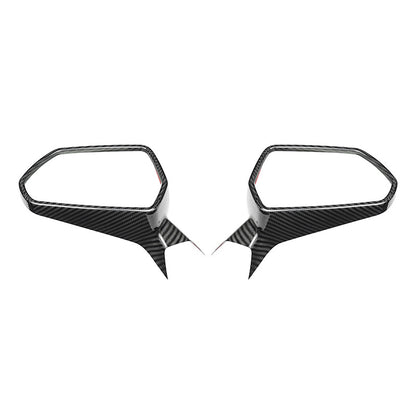 Real Carbon Fiber Side Mirror Front Frame Trim for Chevrolet Camaro (2016 - 2023)