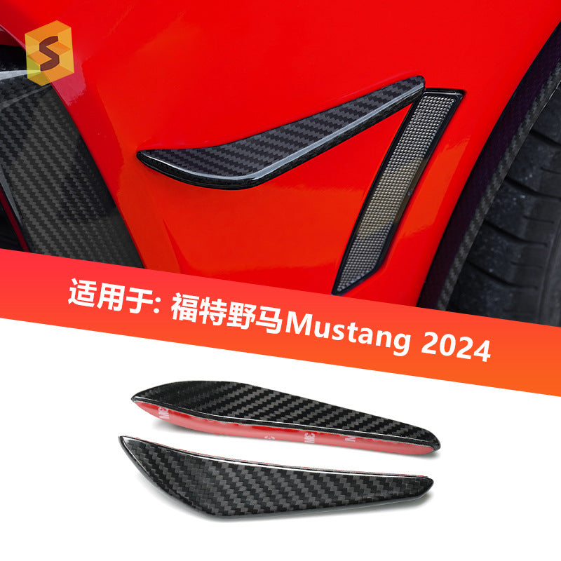 Real Carbon Fiber Canard Trim for Ford / Ford Mustang (2024)