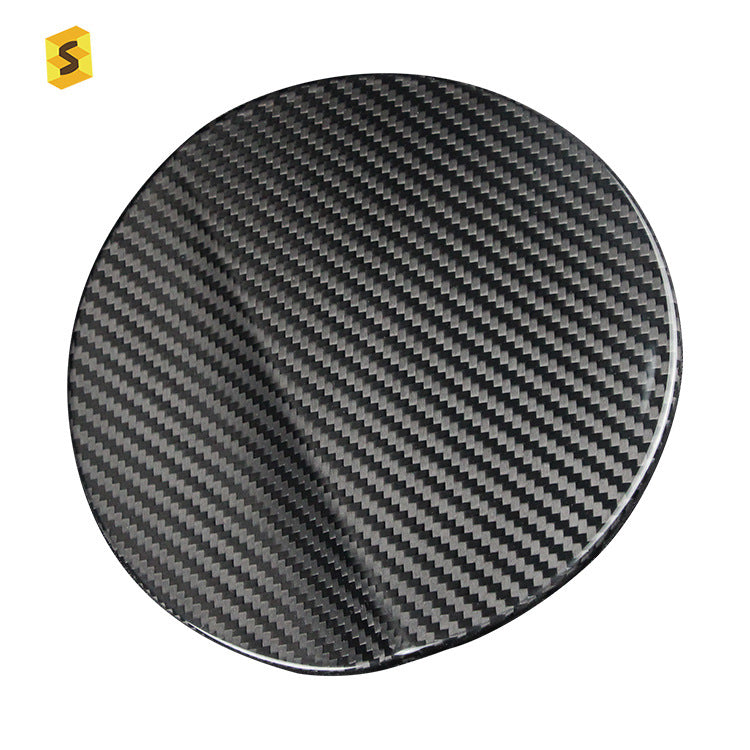 Real Carbon Fiber Fuel Door Cover for Ford Mustang