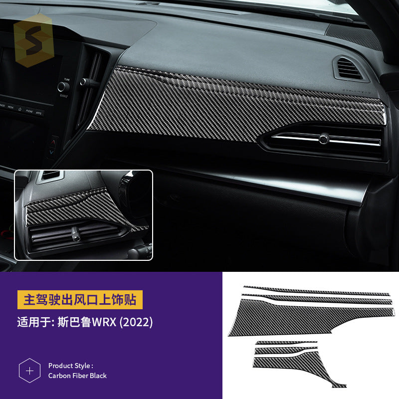 Epoxy Resin Carbon Fiber Interior Trim Kit for Subaru WRX