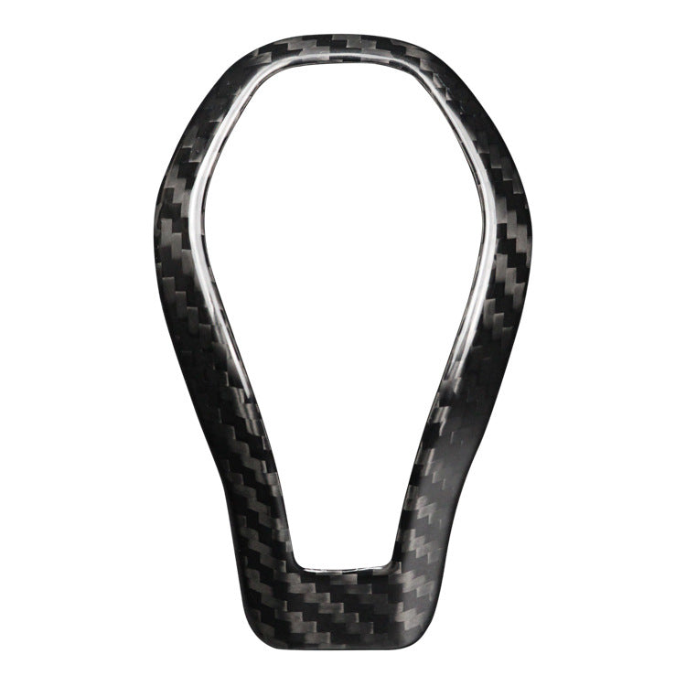 Real Carbon Fiber Gear Shift Knob Cover for Infiniti QX60 / Q50L / Q60