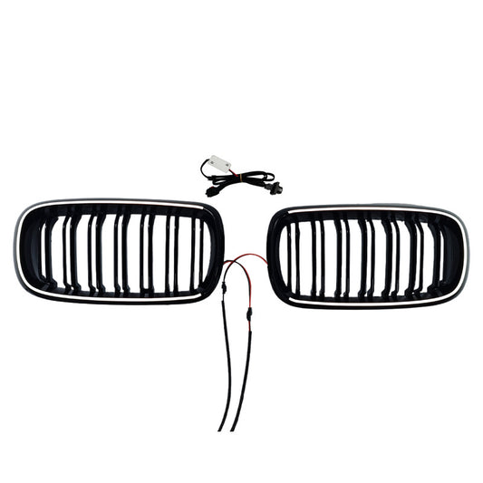 LED Illuminated Double-Slat Grille for BMW X5 F15 / BMW X6 (alternate view 2)