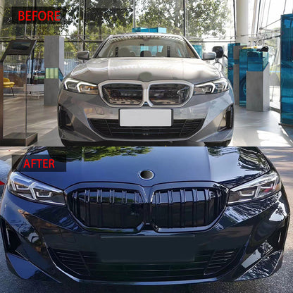 6-Bar Double-Slat Front Grille for BMW i3 (2022 - 2025)