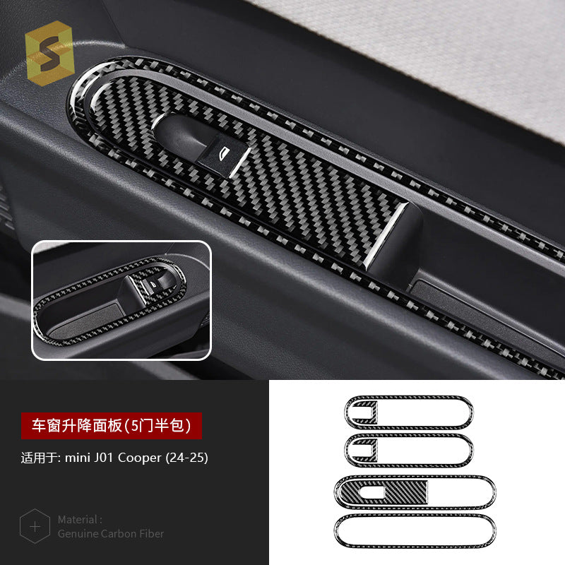 Epoxy Resin Carbon Fiber Interior Trim Kit for MINI J01 Cooper (2024 - 2025)