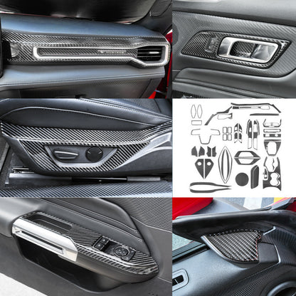 Epoxy Resin Carbon Fiber Decorative Trim Kit for Ford Mustang S650 (2024+)