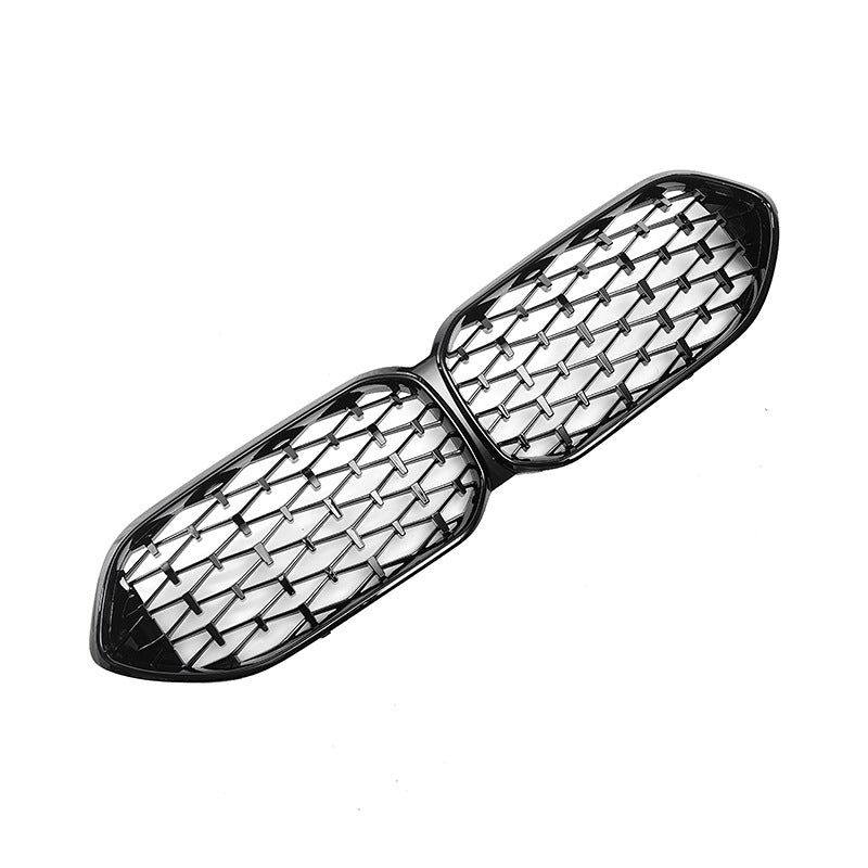 Meteor Front Grille for BMW 2 Series F44 (2021 - 2024), Glossy Black & Semi-Silver