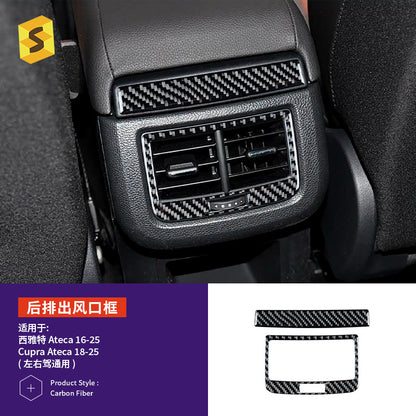 Epoxy Resin Carbon Fiber Decorative Trim for SEAT Ateca (2016 - 2025)