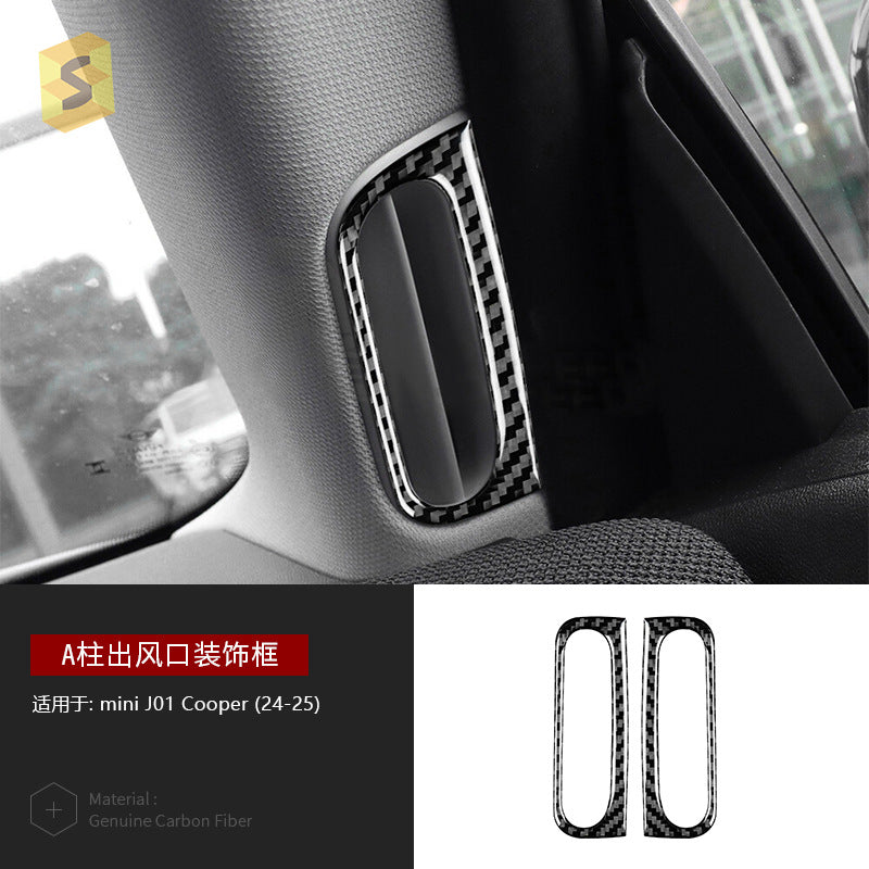 Epoxy Resin Carbon Fiber Interior Trim Kit for MINI J01 Cooper (2024 - 2025)