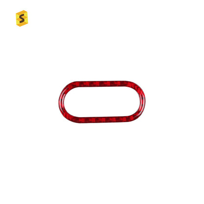 Epoxy Resin Carbon Fiber Hazard Light Button Trim for MINI / MINI F-Series