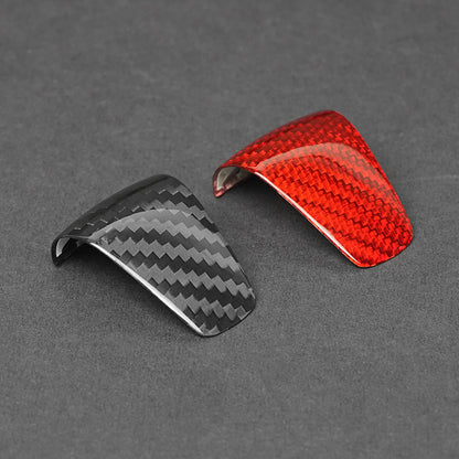 Real Carbon Fiber Gear Shift Knob Top Cover for Ford