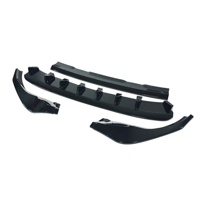 Front Lip Spoiler for Audi Q8 (2019 - 2023), Glossy Black