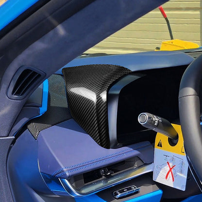 Carbon Fiber Dashboard Panel Cover for Chevrolet Corvette C8