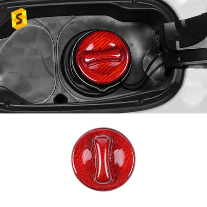 Real Carbon Fiber Inner Fuel Filler Cap Cover for Mercedes-Benz