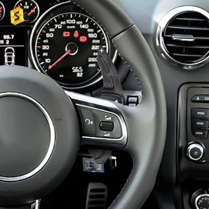 Forged Carbon Steering Wheel Shift Paddle Cover for Audi SQ5 / RS3 / RS6 / R8 / Q5 / TT