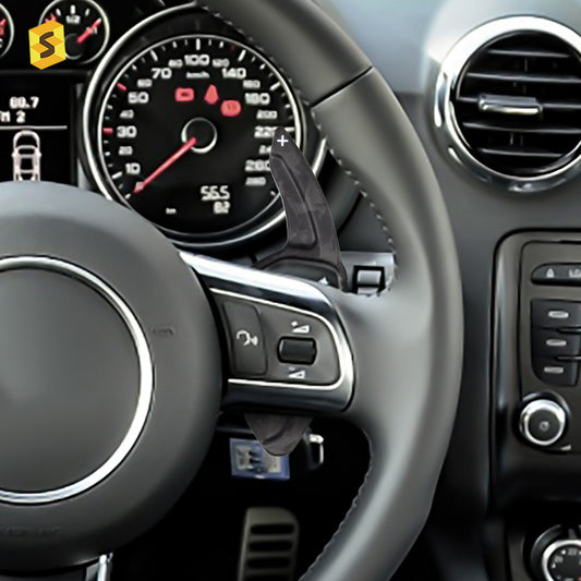 Forged Carbon Steering Wheel Shift Paddle Cover for Audi SQ5 / RS3 / RS6 / R8 / Q5 / TT