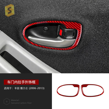 Epoxy Resin Carbon Fiber Decorative Trim Kit for Toyota Yaris (2006 - 2013)