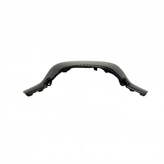 CS Style Dry Carbon Fiber Steering Wheel Rear Trim for BMW M / 1-8 / X3-X7 Series