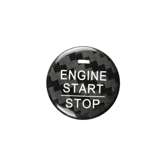 Carbon Fiber Push-Start Button for Honda Civic (2014-2015) (alternate view 5)