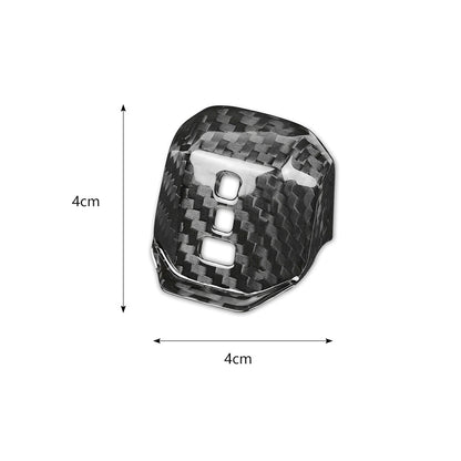 Real Dry Carbon Fiber Gear Shift Knob Cover for Volkswagen Golf 8 (2021 - 2023)
