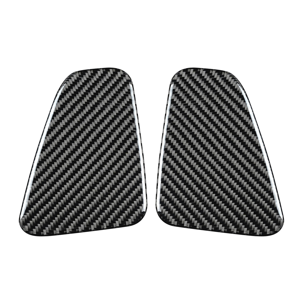 Epoxy Resin Carbon Fiber Tail Light Trim for Fiat 500