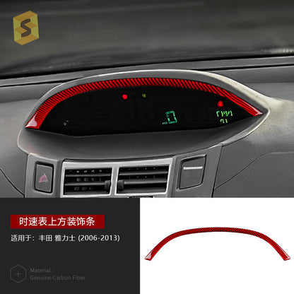 Epoxy Resin Carbon Fiber Decorative Trim Kit for Toyota Yaris (2006 - 2013)