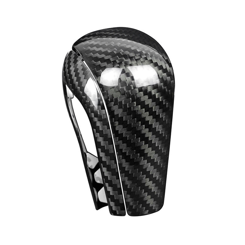 Real Carbon Fiber Gear Shift Knob Cover for Mazda 3