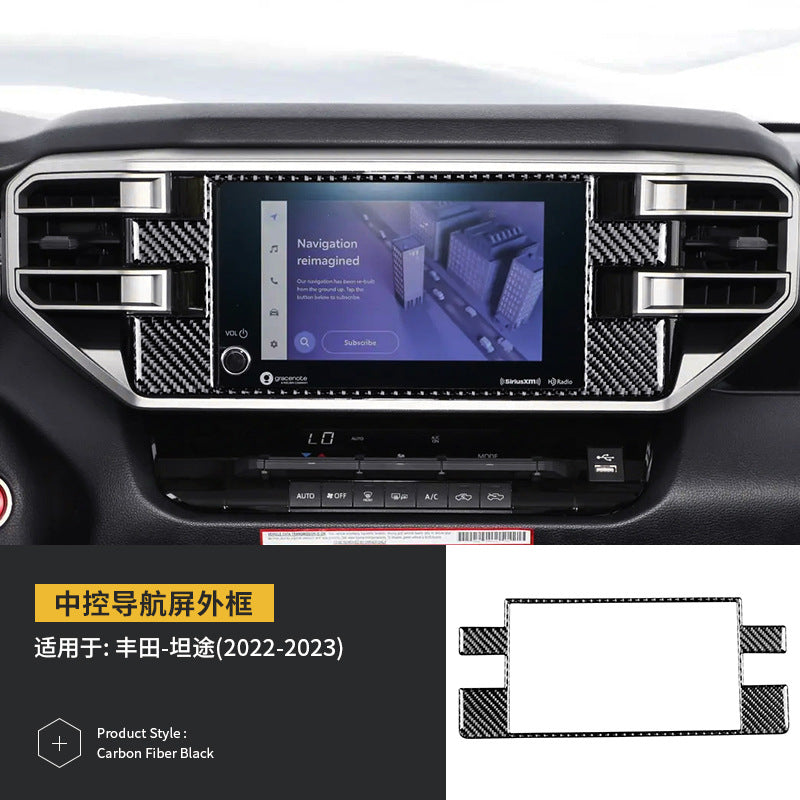 Epoxy Resin Carbon Fiber Interior Trim Kit for Toyota Tundra (2022 - 2023)
