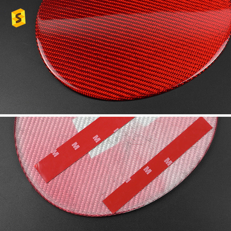 Real Carbon Fiber Fuel Door Cover for Subaru WRX (2022+)