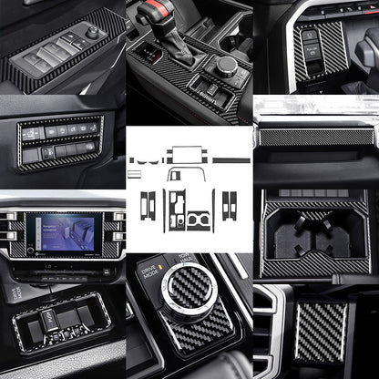 Epoxy Resin Carbon Fiber Interior Trim Kit for Toyota Tundra (2022 - 2023)