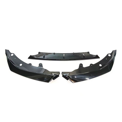 3-Section Competition Front Lip Spoiler for BMW 4 Series G22 (2021 - 2024)