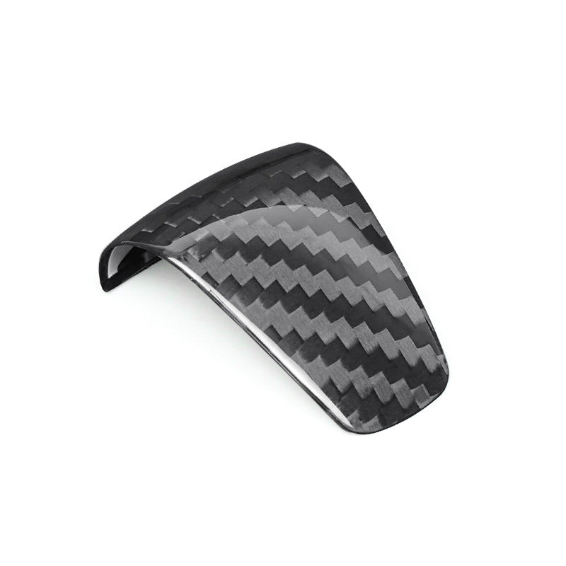 Real Carbon Fiber Gear Shift Knob Top Cover for Ford