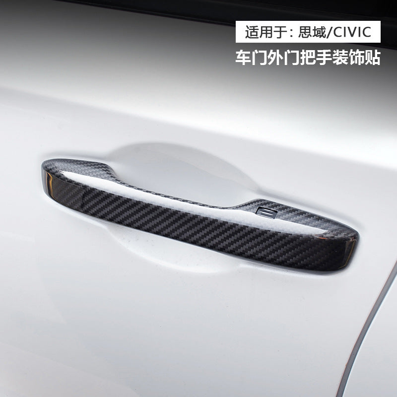 Real Carbon Fiber Door Handle Cover for Honda Civic 11th Gen (2022 - 2023)