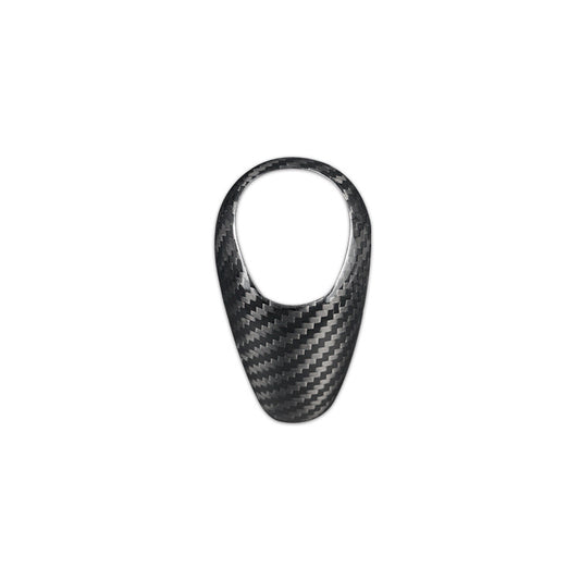 Carbon Fiber Gear Shift Knob Cover for BMW M3 F80, M5, X5 (alternate view 5)