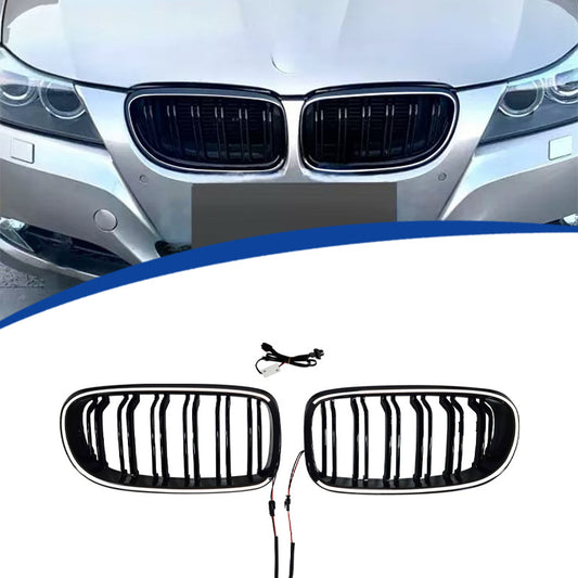 LED Illuminated Double-Slat Grille for BMW 3 Series E90