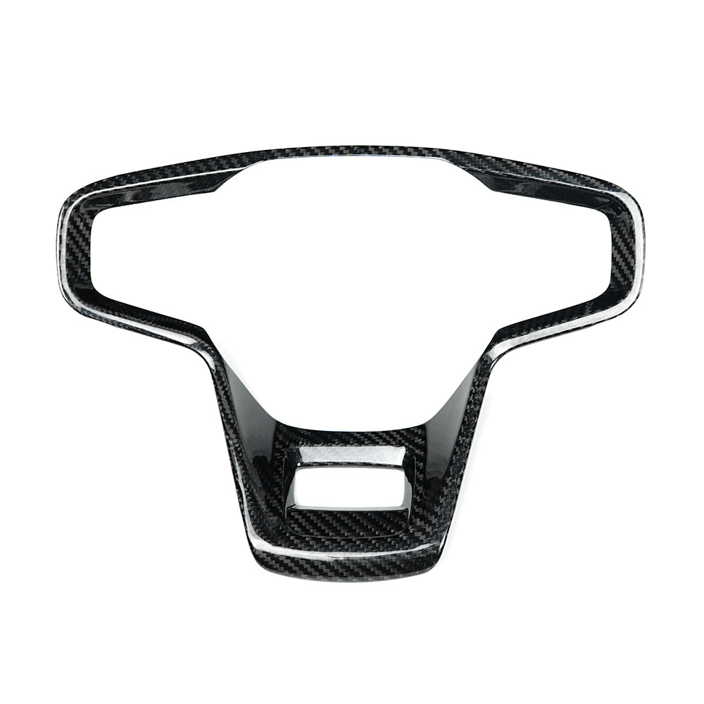 Real Carbon Fiber Steering Wheel Trim for Ford Bronco